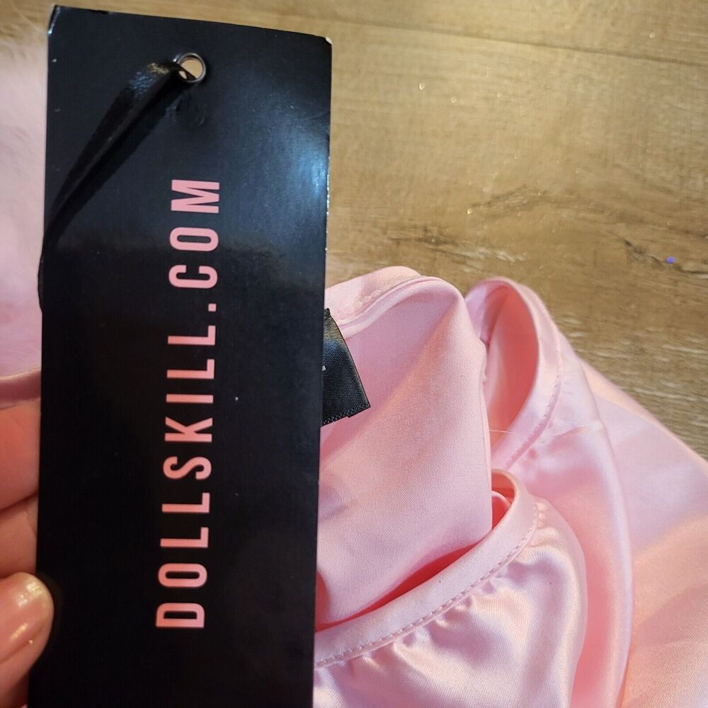 Trickz n Treats Dolls Kill Pink Angel Costume XXL - Picture 4 of 6